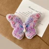 Butterfly Sequins Embroidery Beaded Brooch Handmade DIY Material Kit