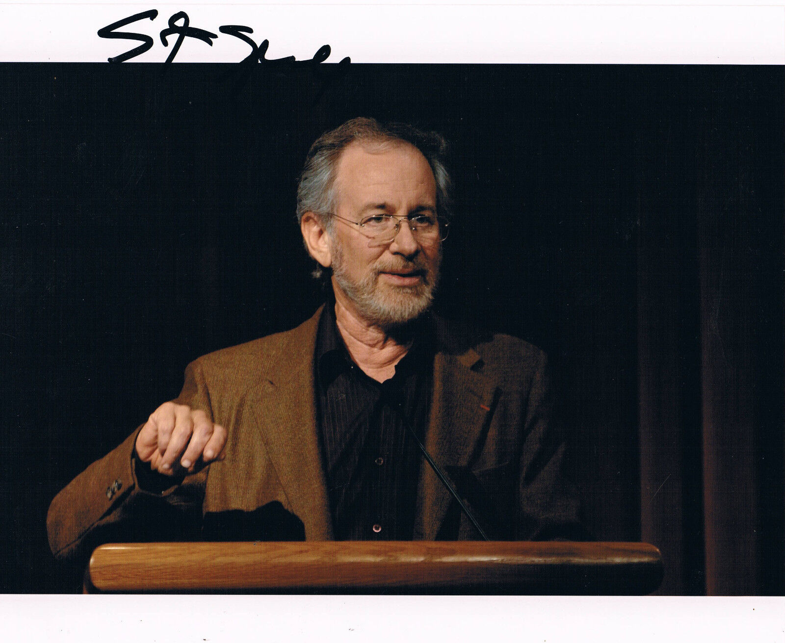 Steven Spielberg 1946- genuine autograph IN PERSON signed Photo Poster painting 8x10