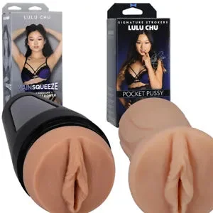 Doc Johnson Lulu Chu Main Squeeze Signature Male Masturbater Sex Toy