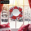 Christmas Flowers DIY Diamond Painting Mirror Kit Diamond Art Makeup Mirror