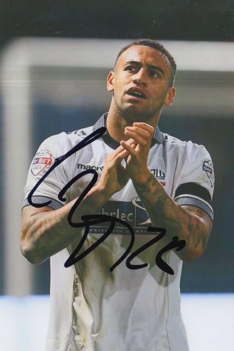 BOLTON WANDERERS HAND SIGNED CRAIG DAVIES 6X4 Photo Poster painting.