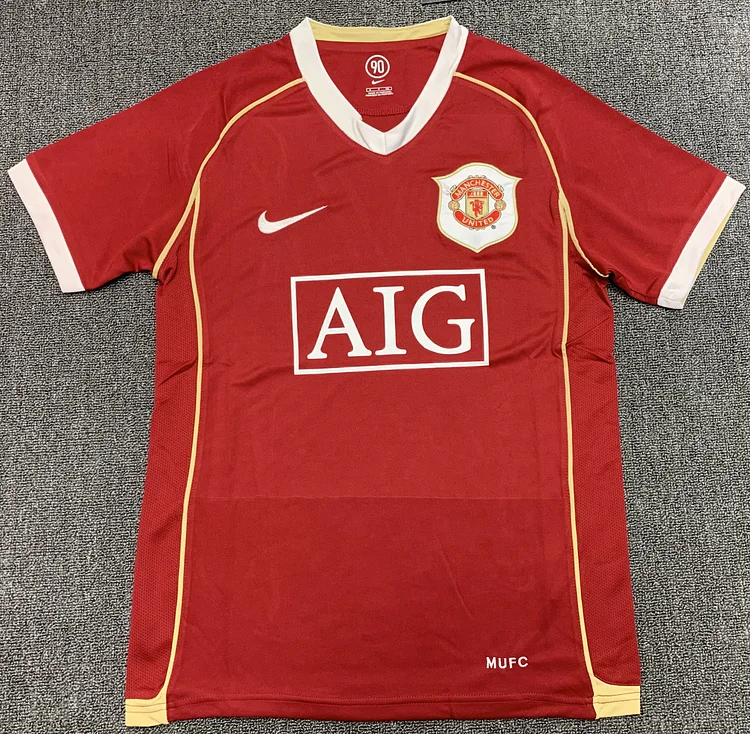 2006-07 Manchester United Home Retro Jersey