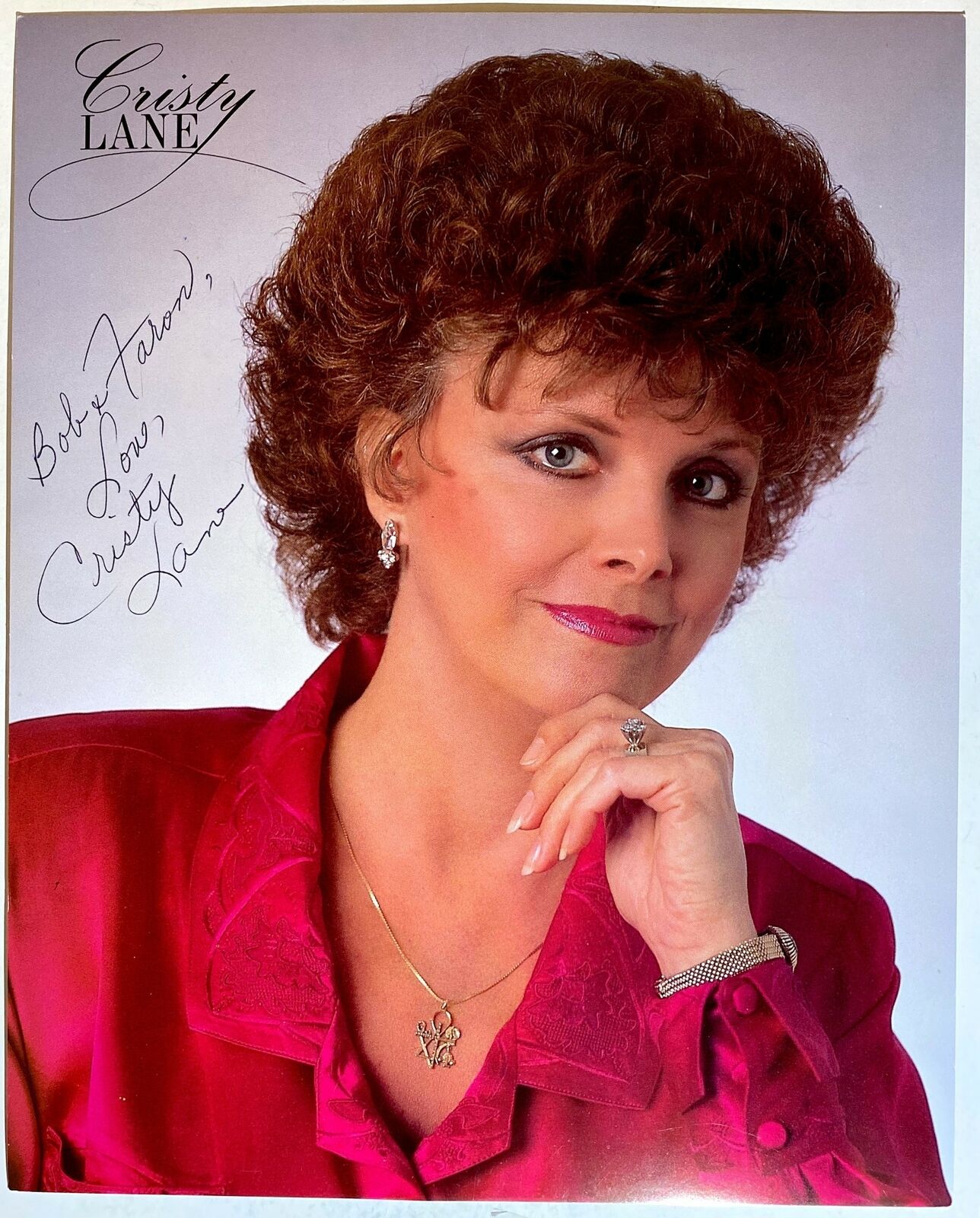 Cristy Lane Signed 8x10 Photo Poster painting Country Music Singer Autograph Auto