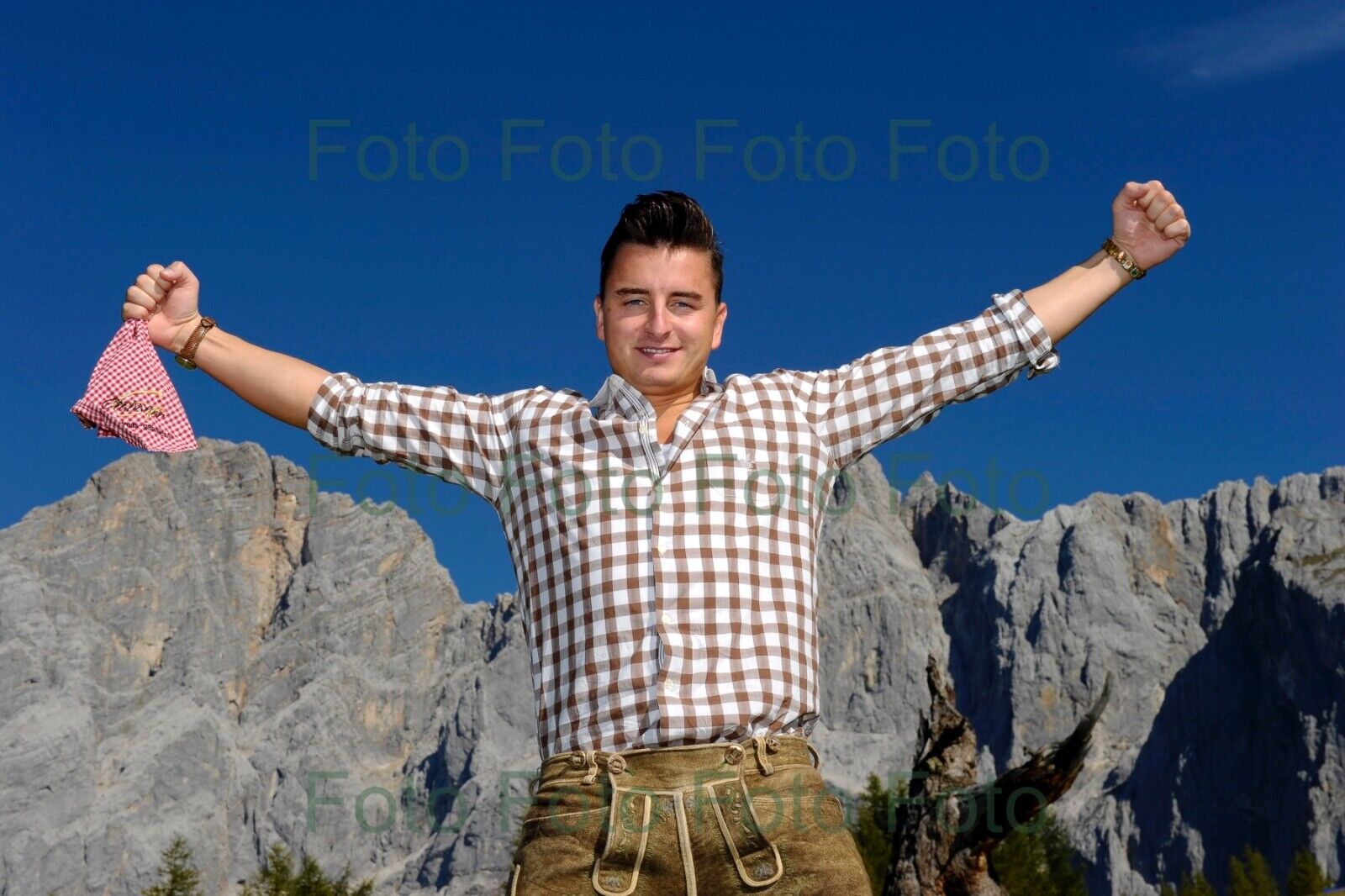 Andreas Gabalier Volks Music Photo Poster painting 20 X 30 CM Without Autograph (Be-45