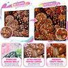 Squirrel Framed Special Shape Diamond Painting Kit 25x25cm for Adults