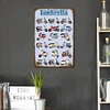 Lambretta Motorcycle - Metal Tin Signs(8*12Inch/12*16Inch) - Garage&Transport