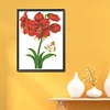 Flower-Partial 9CT Stamped Cross Stitch Bead Embroidery 39*53cm
