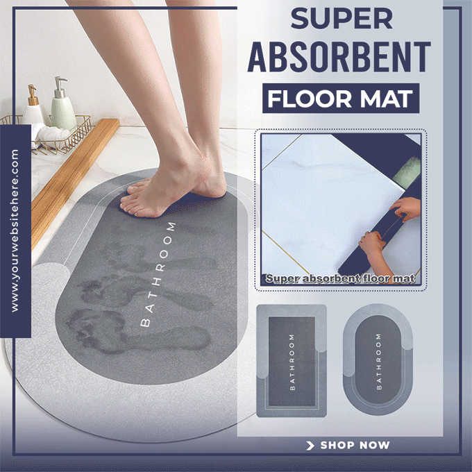 【Buy Now 45% OFF】 Super Absorbent Floor Mat（Buy 2 Free Shipping）