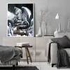 Peinture au diamant 5d diy dragon plein rond perceuse strass photo (ld534)