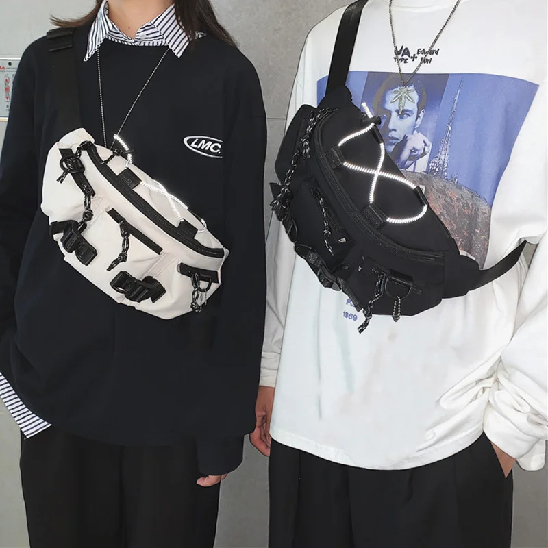Tooling style large-capacity messenger bag fashion sports diagonal chest bag Techwear Shop