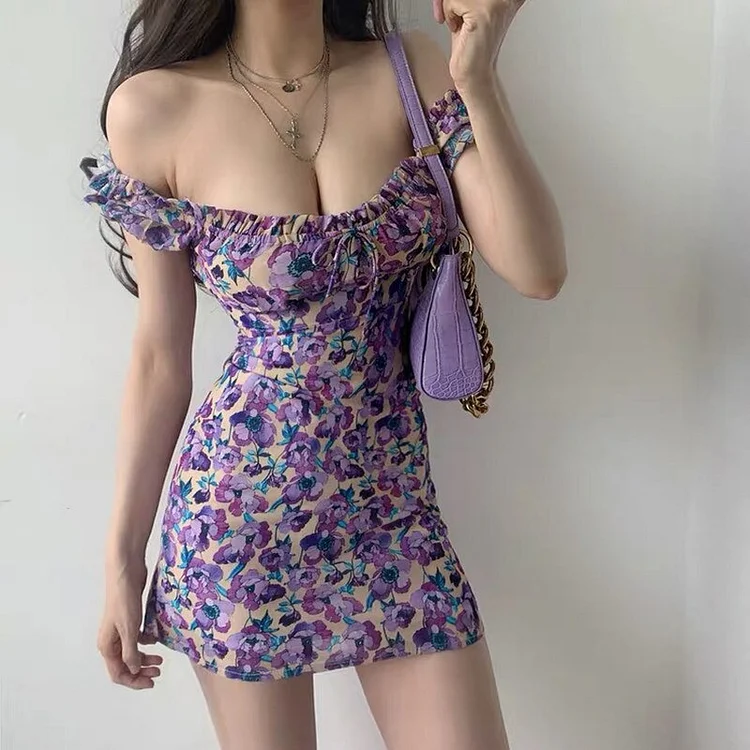 women's summer floral dress