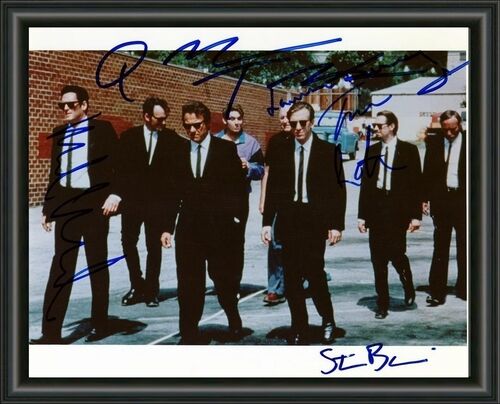 RESERVOIR DOGS Cast SIGNED AUTOGRAPHED A4 Photo Poster painting POSTER  POSTAGE