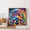 Flag Truck - Full Round Drill Diamond Painting