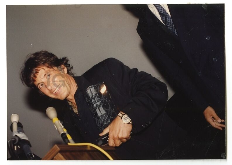 Al Pacino - Vintage Candid Photo Poster painting by Peter Warrack - Previously Unpublished