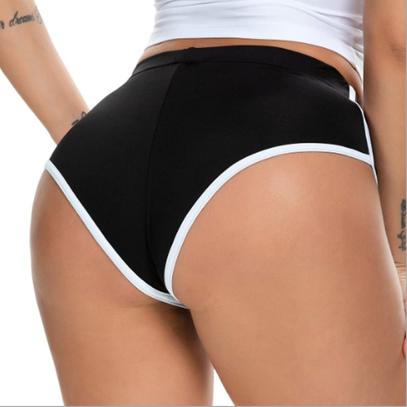 Women  Summer Short Pants Sexy Candy color stretch shorts feminine sports Side Split Elastic Waist Casual Beach Party Shorts