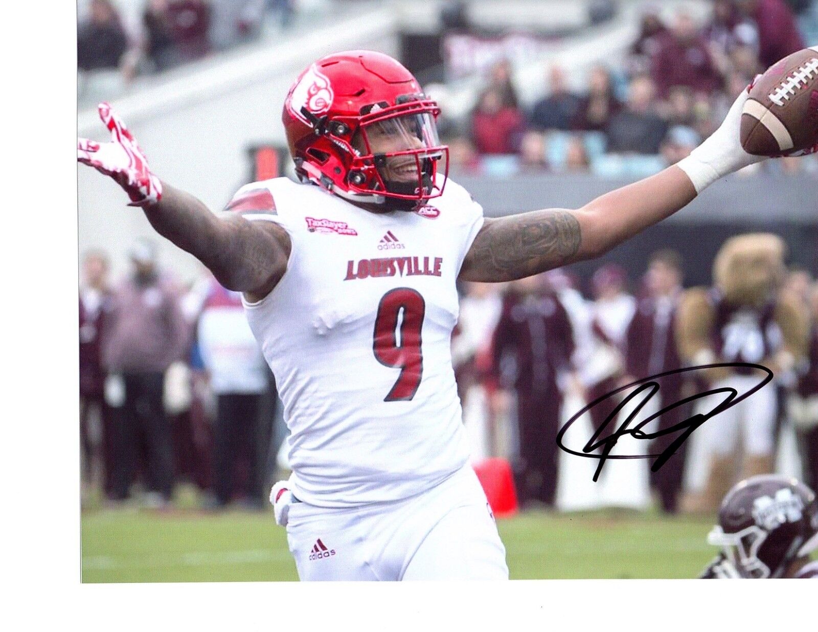 Jaylen Smith Louisville Cardinals signed autographed 8x10 football Photo Poster painting d