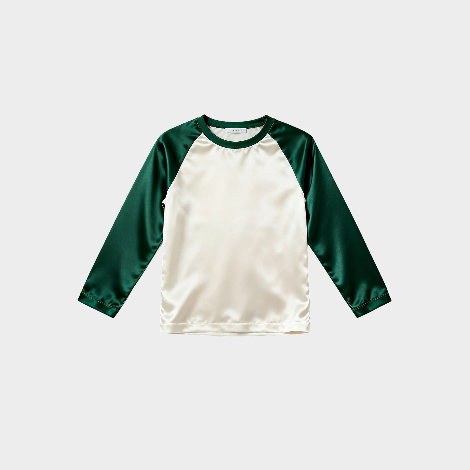 Vibrant Contrast Silk Kids' Shirt REAL SILK LIFE