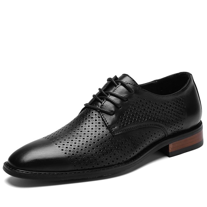 Men's Casual Shoes Handmade Men Business Men's Oxford Shoes genuine leather Men Moccasins lace up Fashion Men shoes Footwear