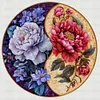 (Multi-Style) Peony Flower-11CT Stamped Cross Stitch 40*40cm/15.75*15.75in tapestrymarket