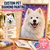 Custom Pet Diamond Painting Kit &ndash; Personalized 5D Art from Your Photo