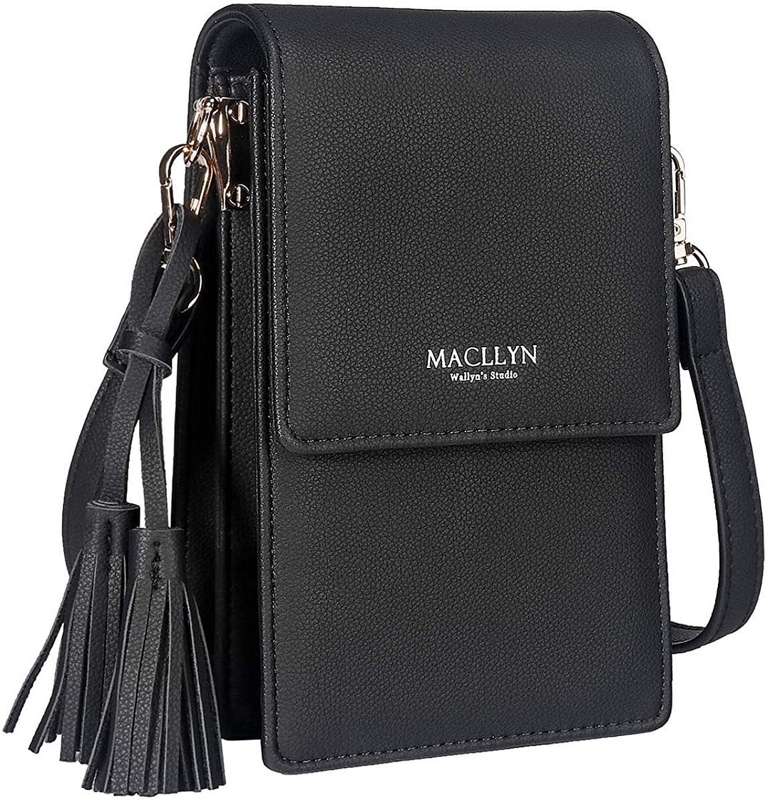 Small Crossbody Bag Cell Phone Purse Wallet with Credit Card Slots for Women
