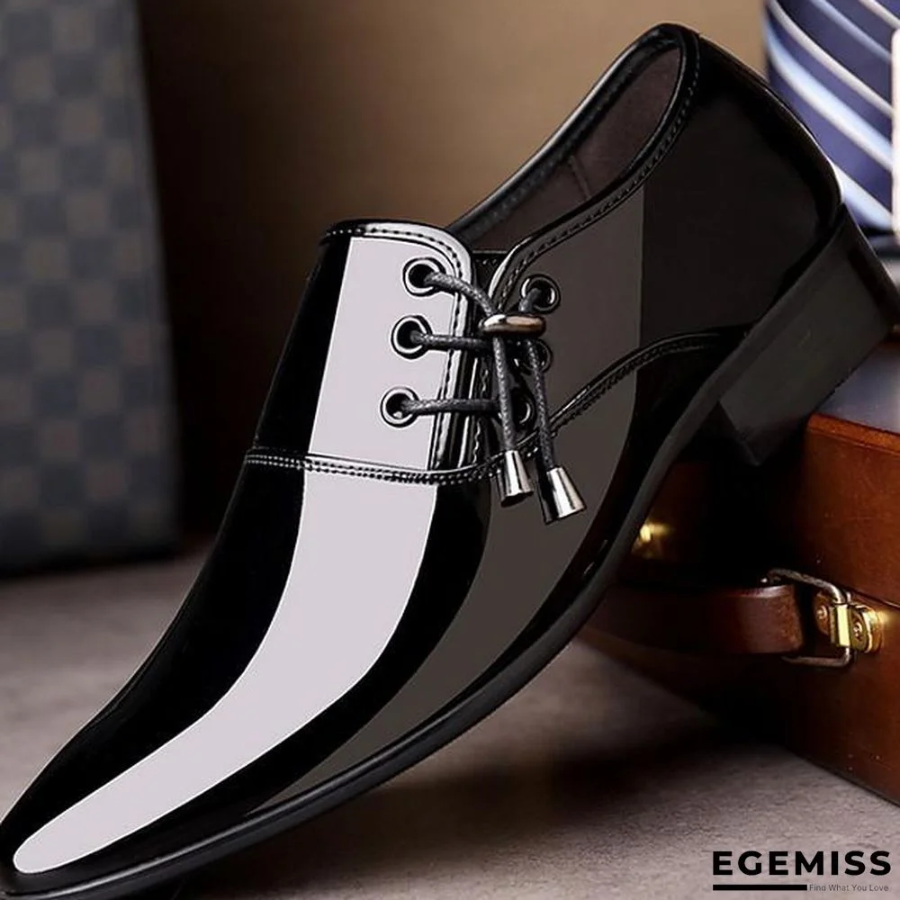 Men's Leather Shoes Rubber / Microfiber Fall Oxfords Black / Brown | EGEMISS