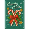Candy Canes-11CT Stamped Cross Stitch 40*60cm (Big Size)
