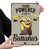 Minions - Panneaux en &eacute;tain m&eacute;tallique(20*30cm/30*40cm)