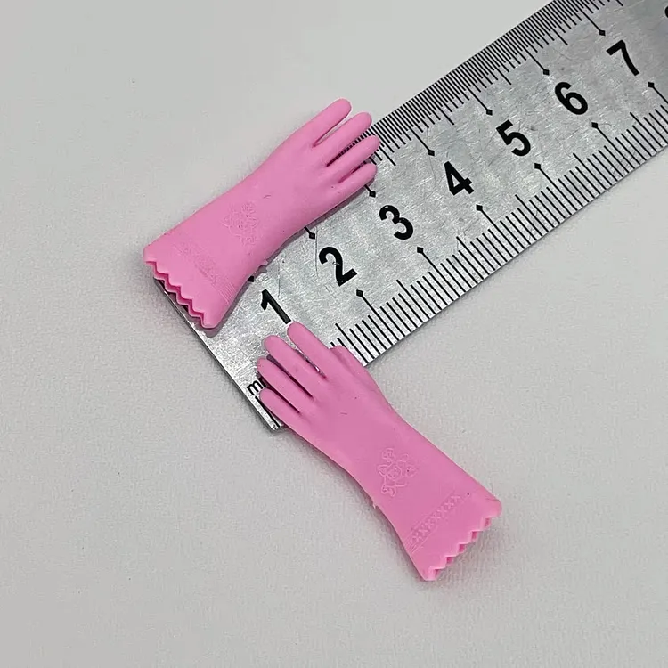 Mini Rubber Gloves for Doll House