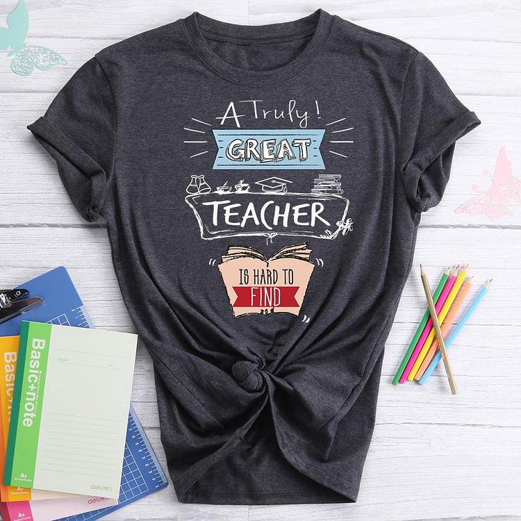 ANB - A truly great teacher is hard to find  Book Lovers Tee Tee-07266