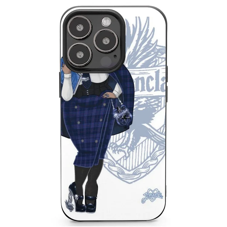 Rep Your House (Ravenclaw) Mobile Phone Case Shell For IPhone 13 and iPhone14 Pro Max and IPhone 15 Plus Case - Heather Prints Shirts