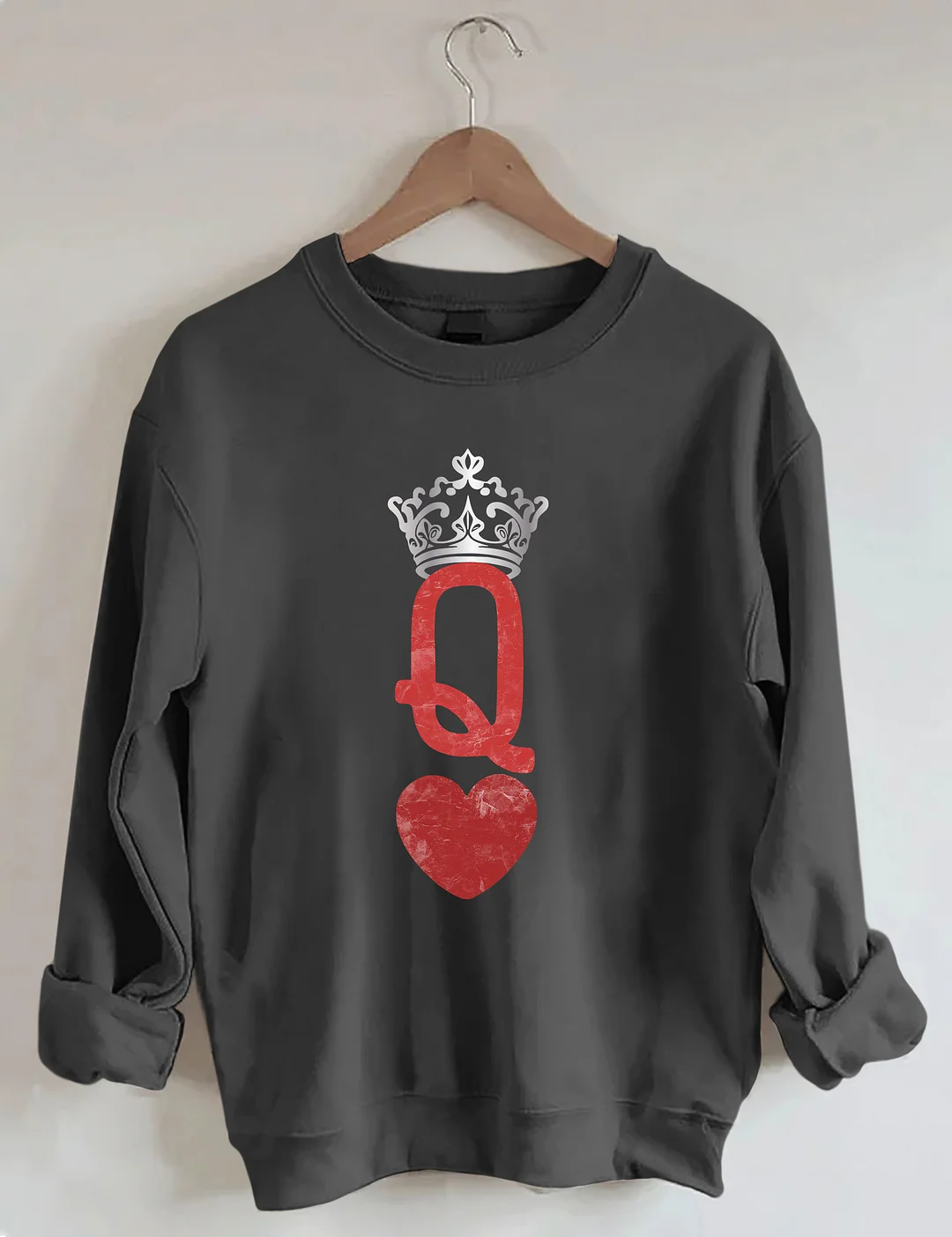 Queen Of Hearts Sweatshirt