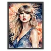 Taylor Swift-11CT Stamped Cross Stitch 40*55cm/15.75*21.65in