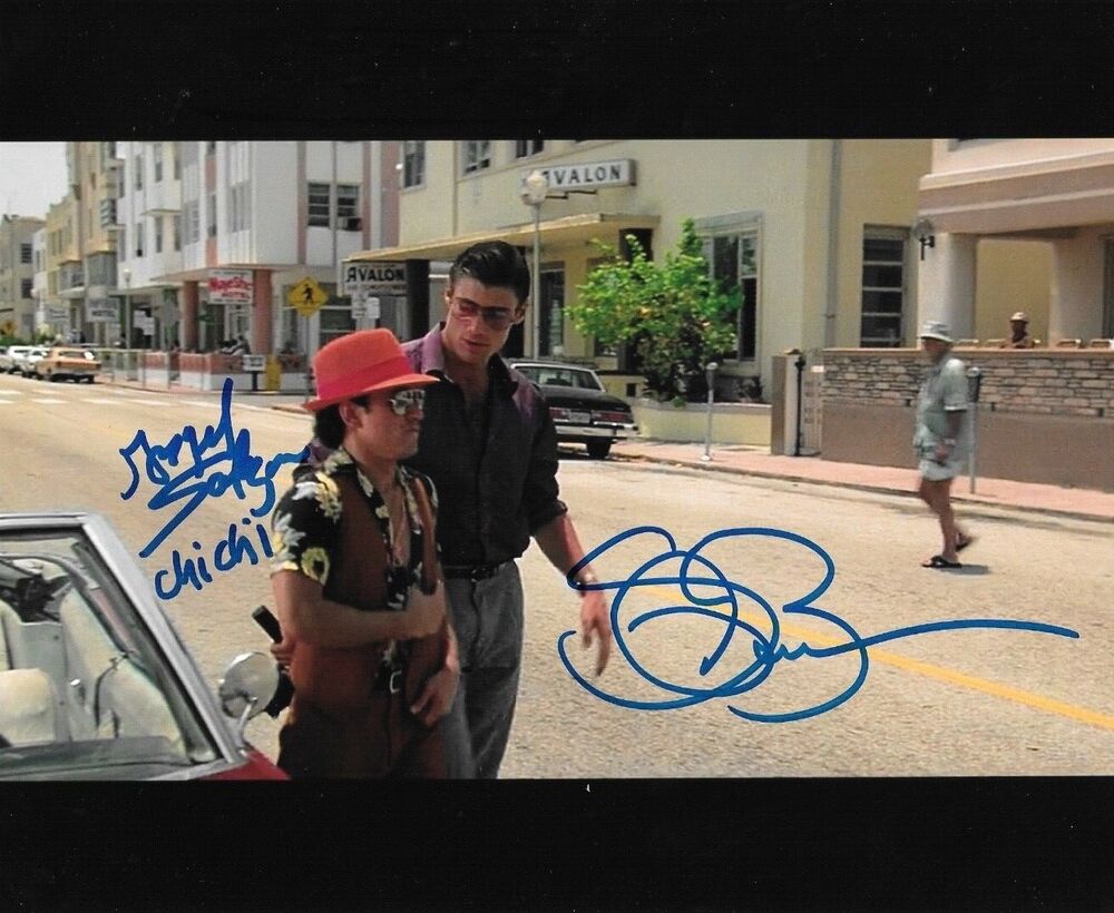 * STEVEN BAUER & ANGEL SALAZAR * signed 8x10 Photo Poster painting * SCARFACE * PROOF * 5