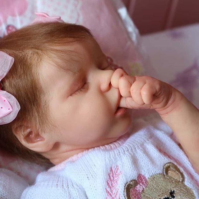 Mini Reborn 12'' Joy Realistic Baby Girl Doll, Cute Gift 2023