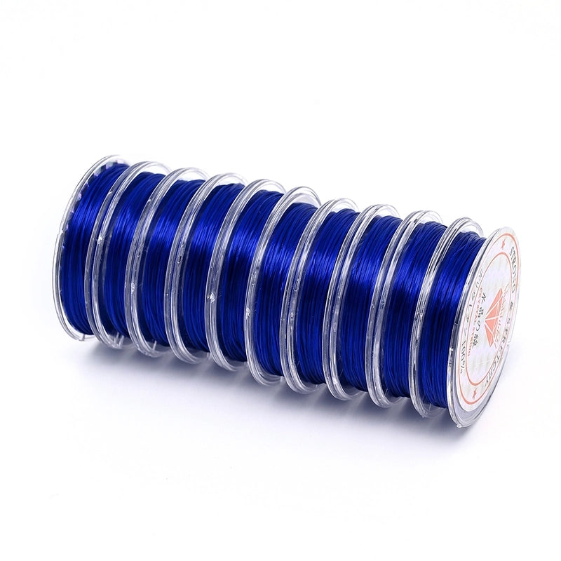 10 Rolls/Package Spandex Wire Diameter: 0.8mm Jewelry Accessories