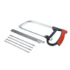 8 in 1 Hacksaw Frame Set with 6 Blades Multi Purpose Mini Hacksaws Heavy Duty Steel Saw for Metal Woodworking Glass Rubber PVC Pipes