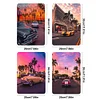 6PCS Beautiful Vintage Car - Metal Tin Signs Set(8*12Inch/12*16Inch) - Garage&Transport