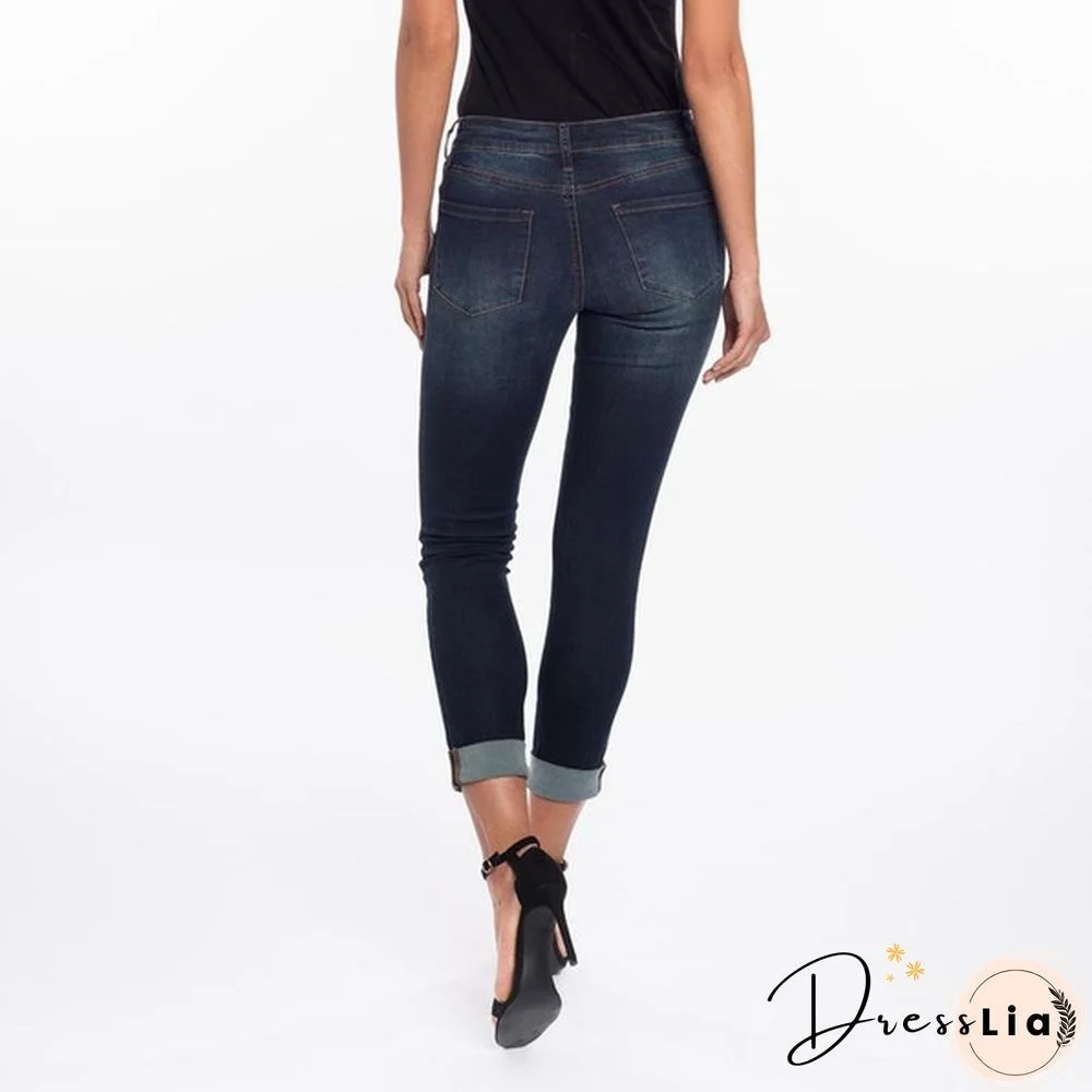 Tahari Ladies, Sophia - 26' Mid-rise Rolled