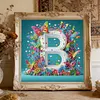 Butterfly Flower B 5D Partial Drill DIY Diamond Painting Kit 30*30cm