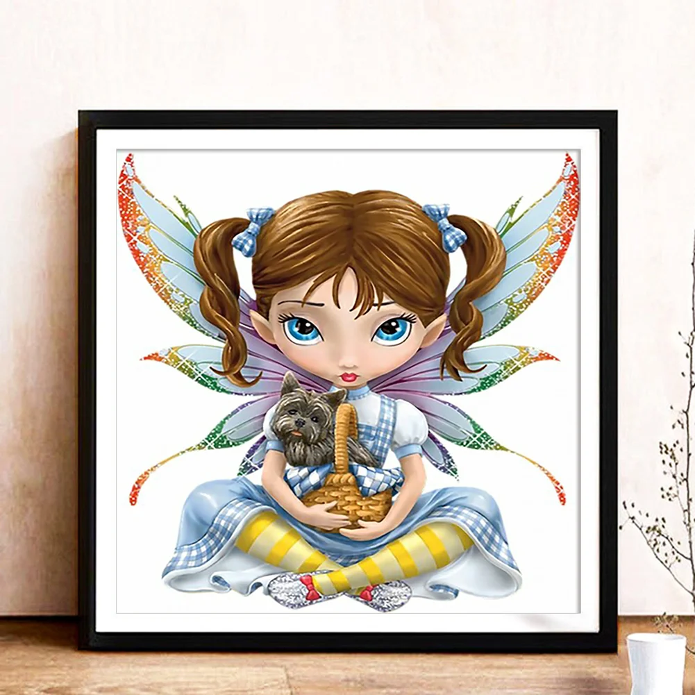 Full Round Diamond Painting 40*40cm - Big Eyes Doll