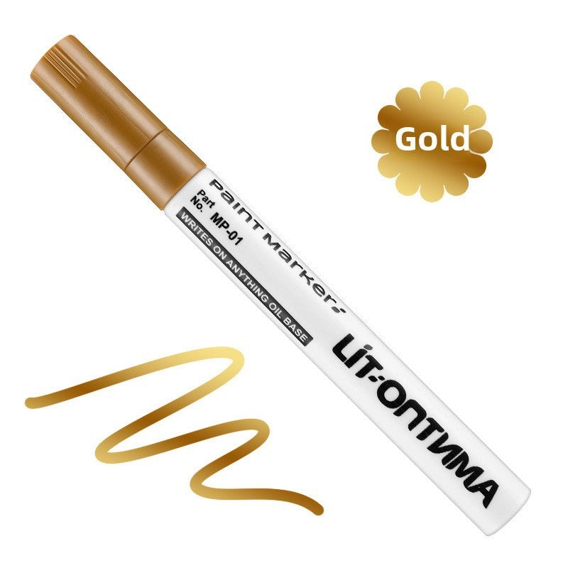 New Low-odor Non-fading Paint Marker Pen Tire Balloon Diy Marking Ceramic Paint Pen Office Cultural Marker