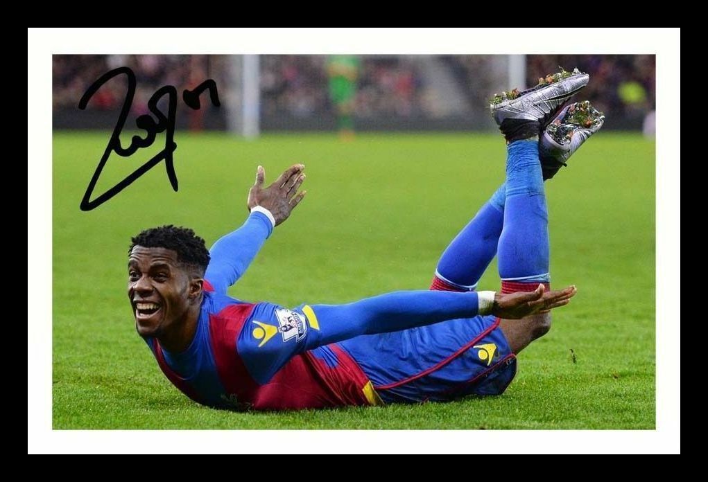 Wilfried Zaha - Crystal Palace Autograph Signed & Framed Photo Poster painting 3