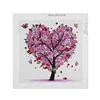 Heart Shaped Tree  | Crystal Rhinestone  | Full Round Diamond Painting Kits