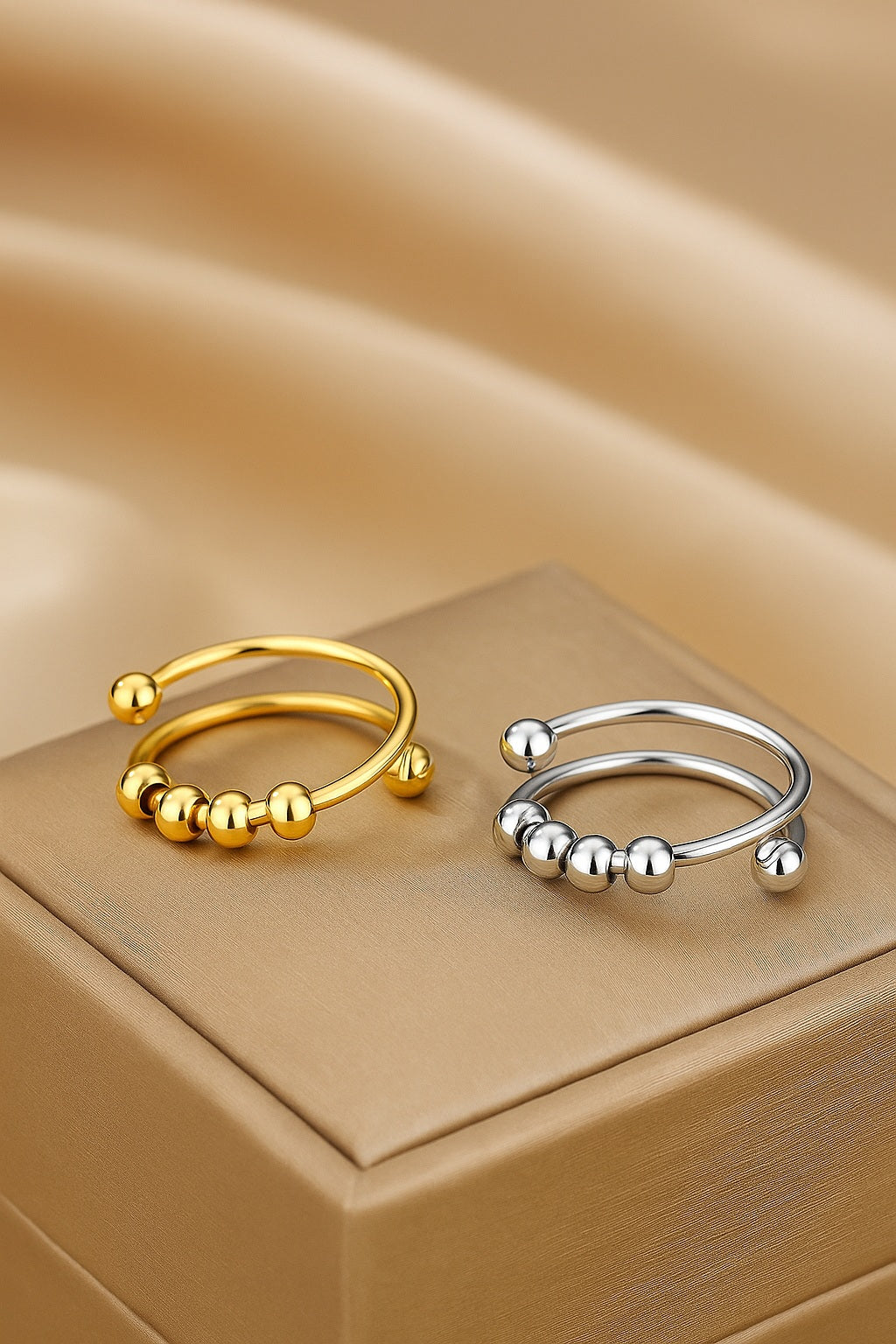 Loveyoufancy The Anxiety Ring Set