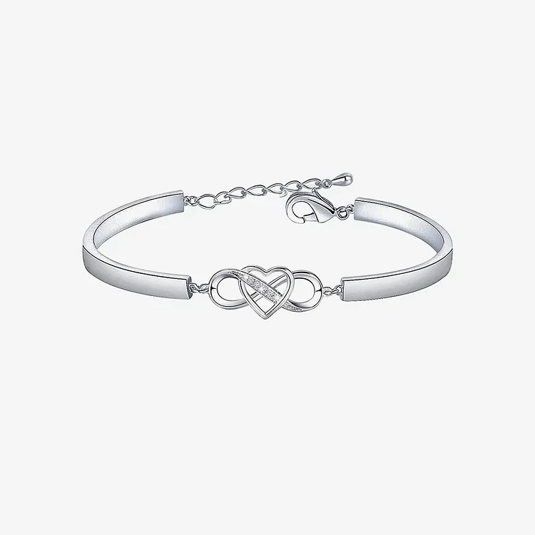 For Daughter - You Will Be One Of The Most Beautiful Chapters Infinity Heart Bracelet