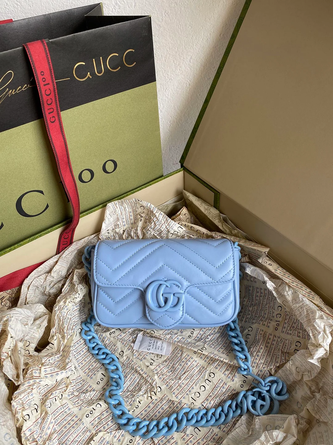 Gucci Marmont in Blue