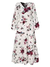 Floral Printed Long Sleeves Maxi Dress