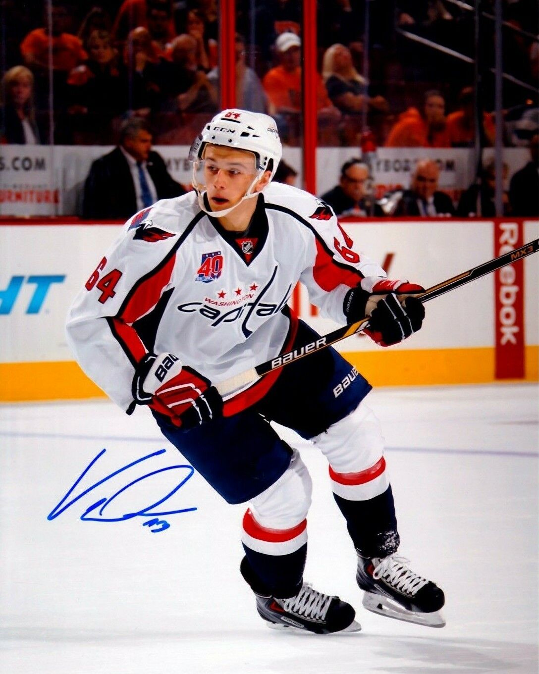 JAKUB VRANA autographed SIGNED WASHINGTON CAPITALS 8X10 Photo Poster painting