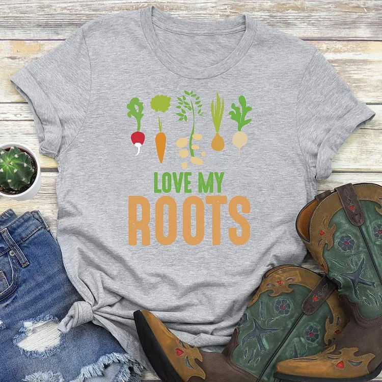 Love my Roots Vegetables  T-Shirt Tee-04539-Annaletters